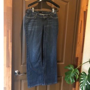 Maternity James jeans, bootcut denim